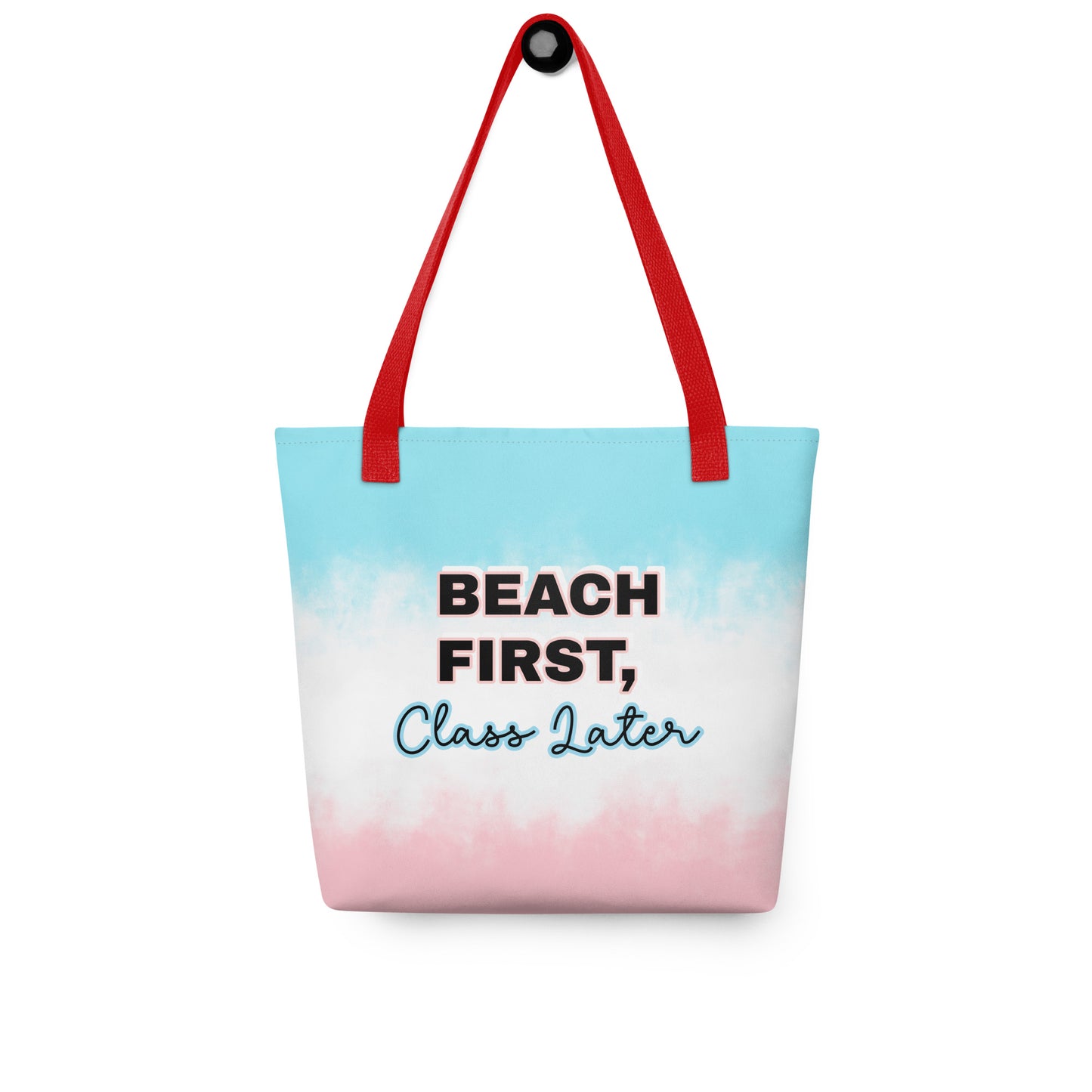 Beach First Tote Bag