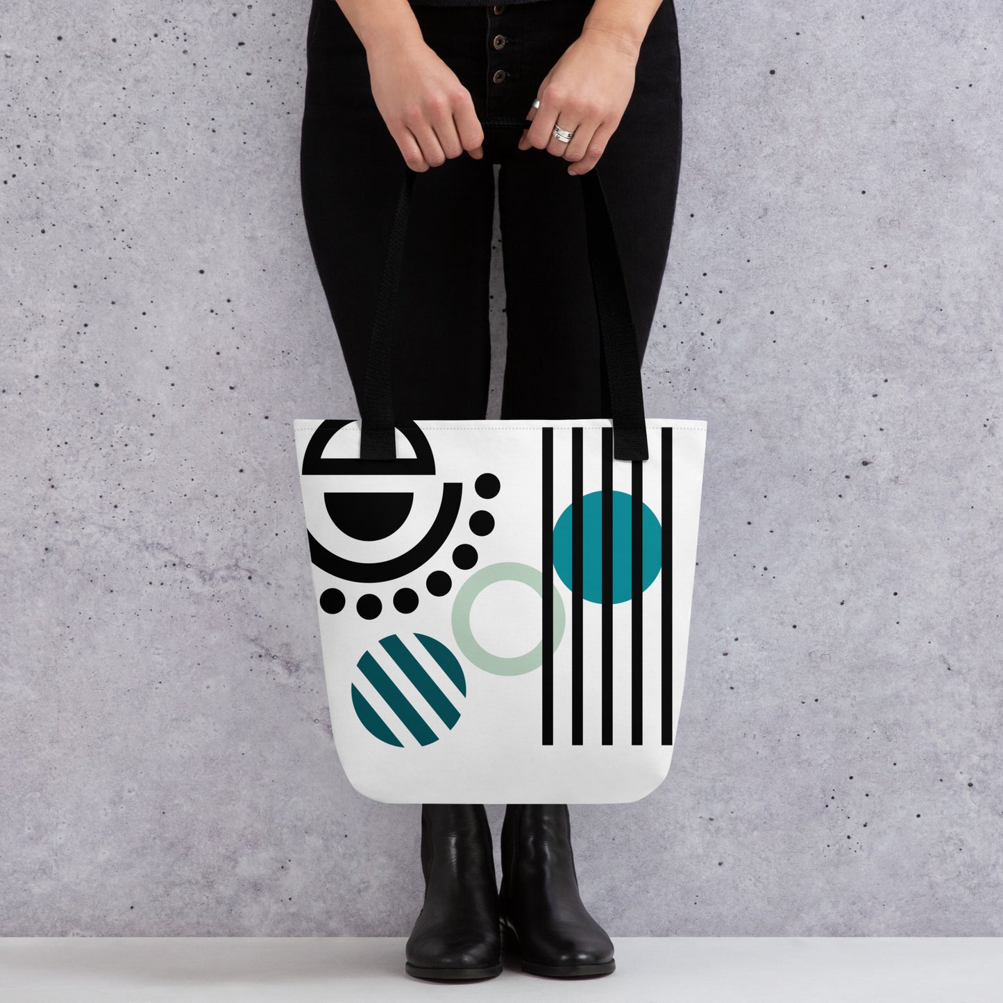 Geometric Trendy tote bag