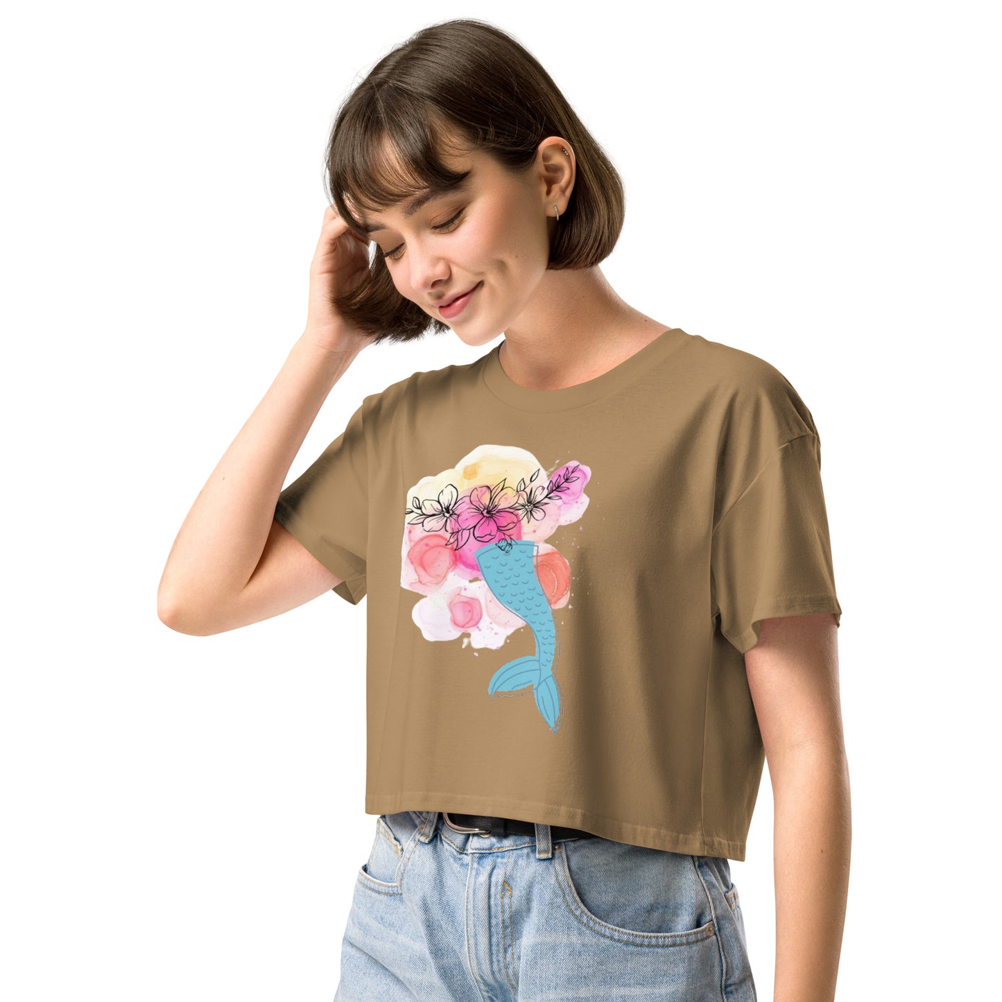 Mermaid Women’s crop top