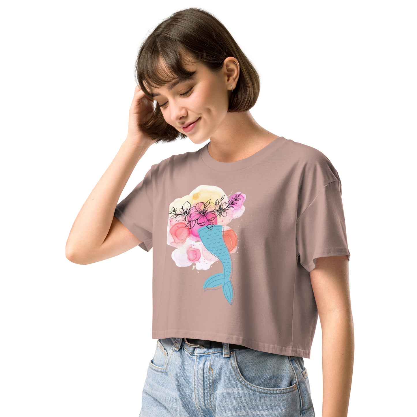 Mermaid Women’s crop top