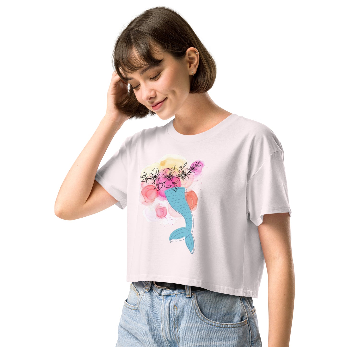 Mermaid Women’s crop top