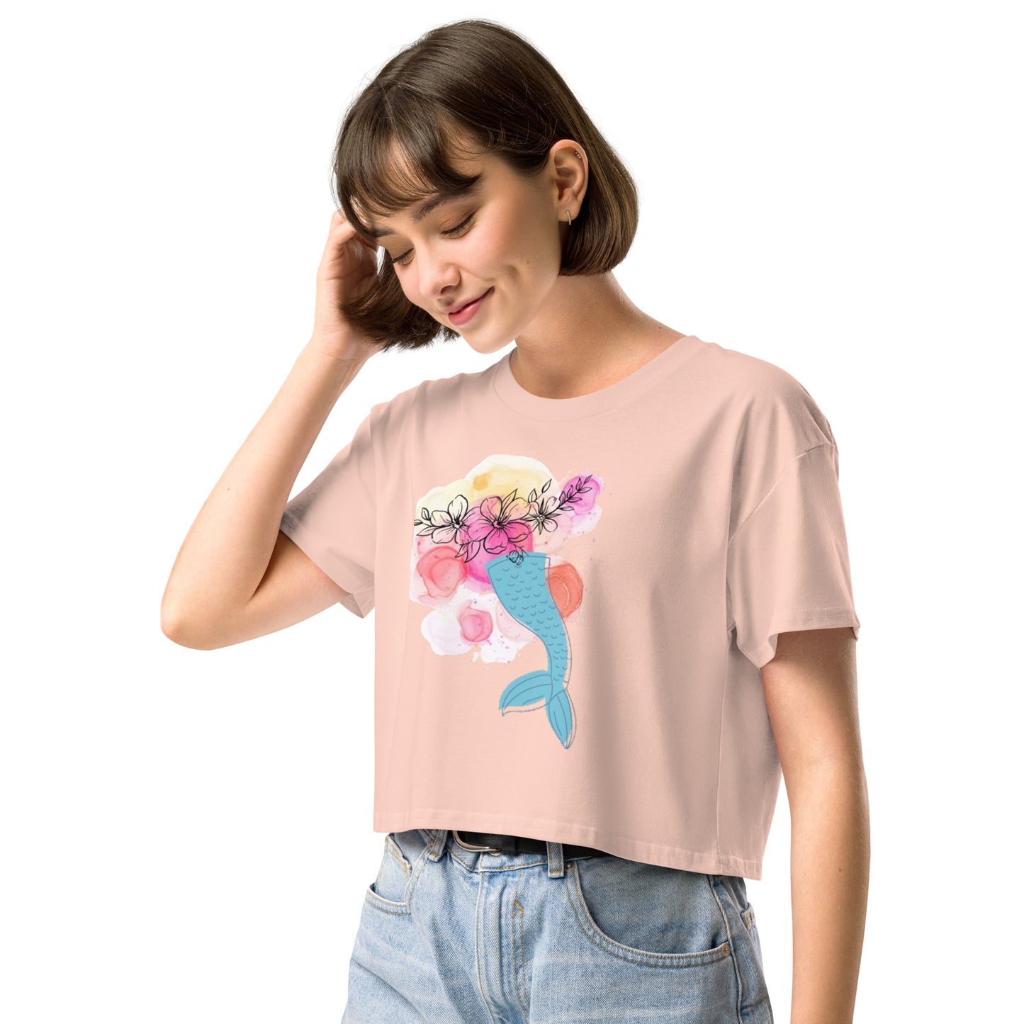 Mermaid Women’s crop top