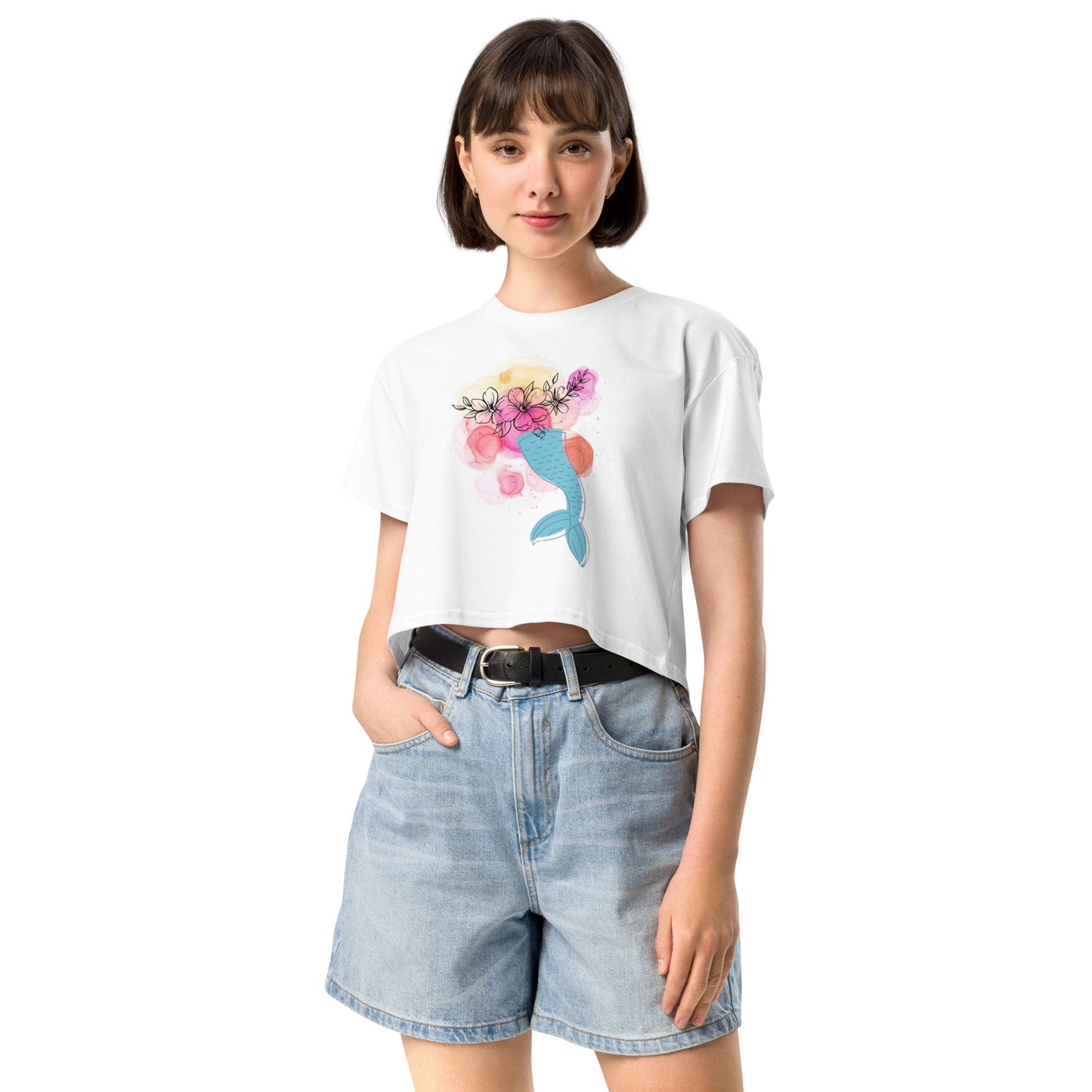 Mermaid Women’s crop top