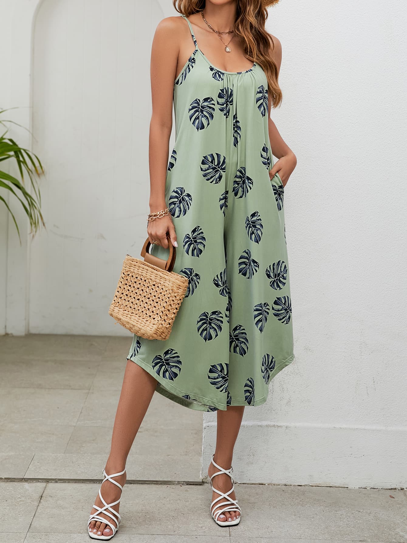 Botanical  Jumpsuit